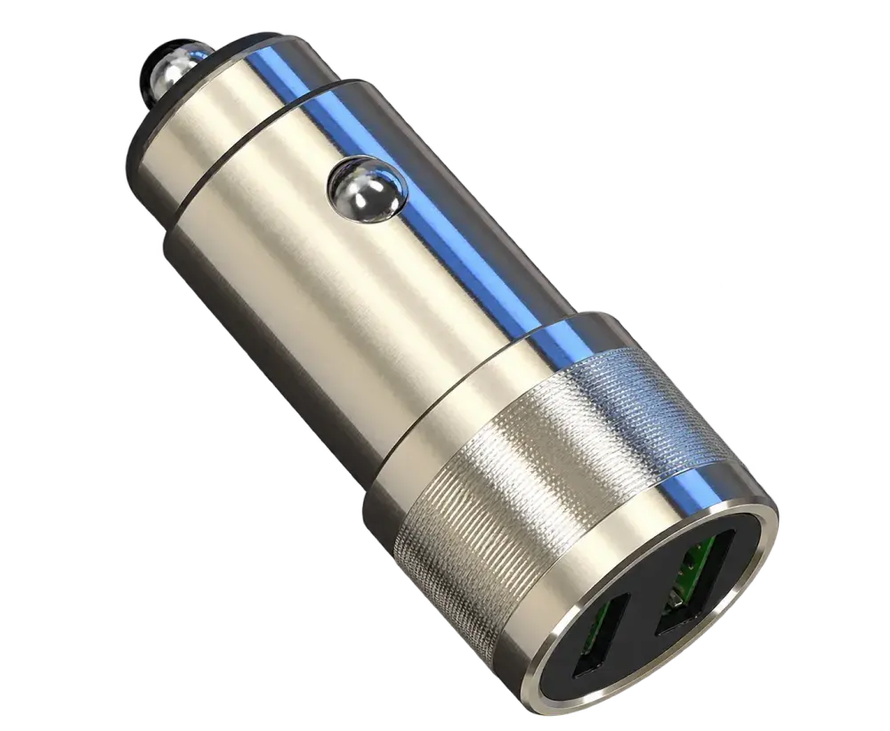 Wisdomup CC-12 Dual USB Fast Car Charger