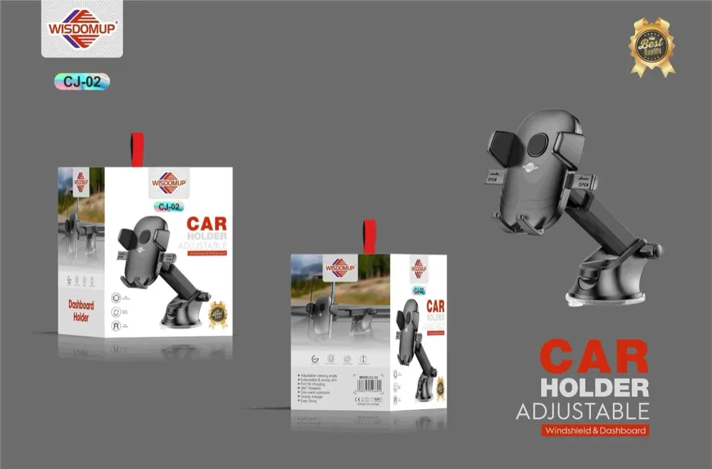 Wisdomup CJ-02 One-Touch Car Phone Holder