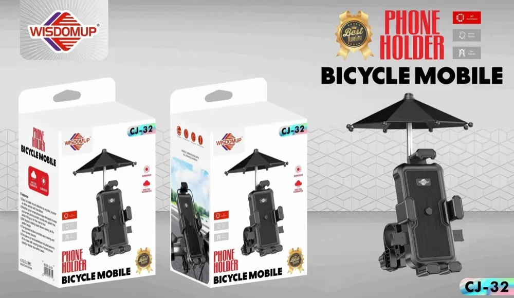 Wisdomup CJ-32 Handlebar Phone Mount