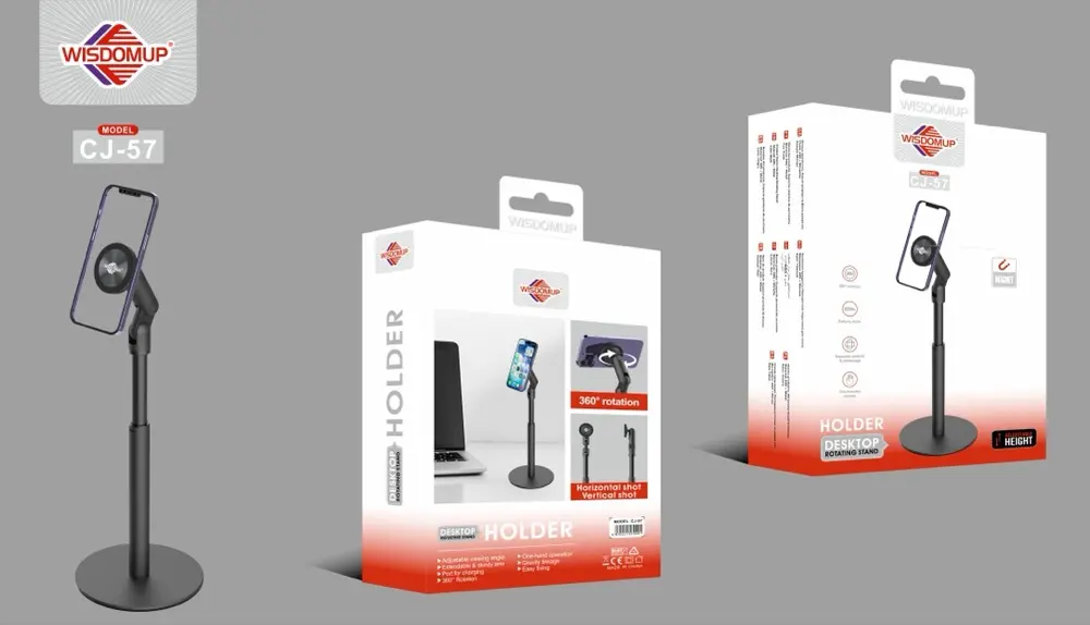 Wisdomup CJ-57 Foldable Desk Phone Stand