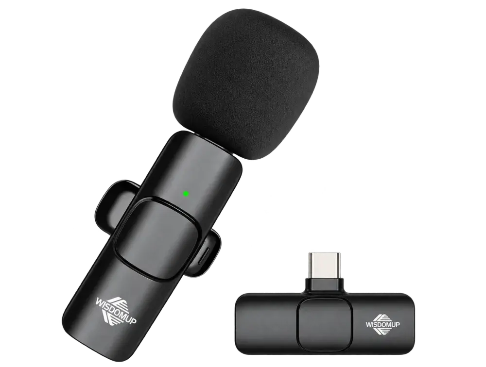 Wisdomup MKF-02 Wireless Clip-On Microphone