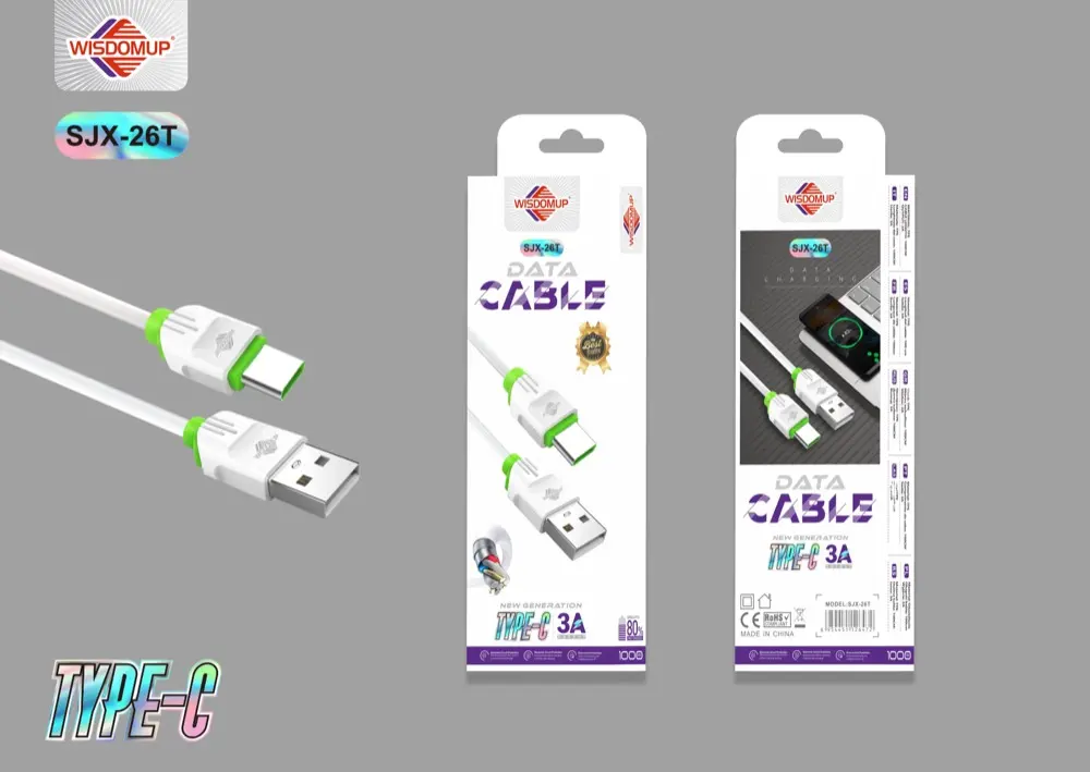 Wisdomup SJX-26 3A Charging Cable