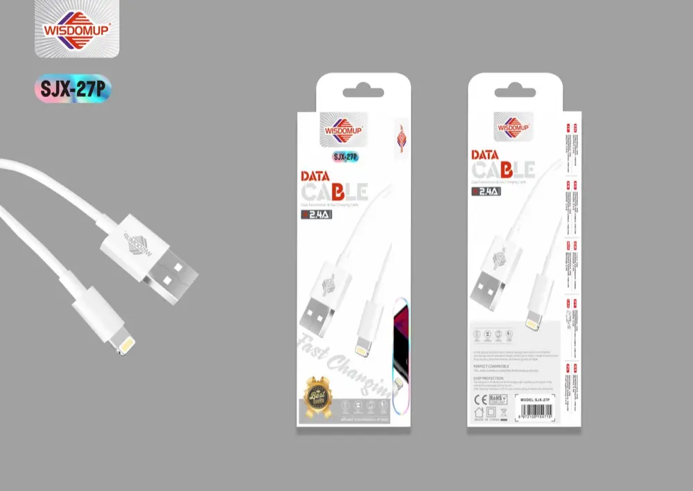 Wisdomup SJX-27 USB-A to Lightning 2.4A Cable