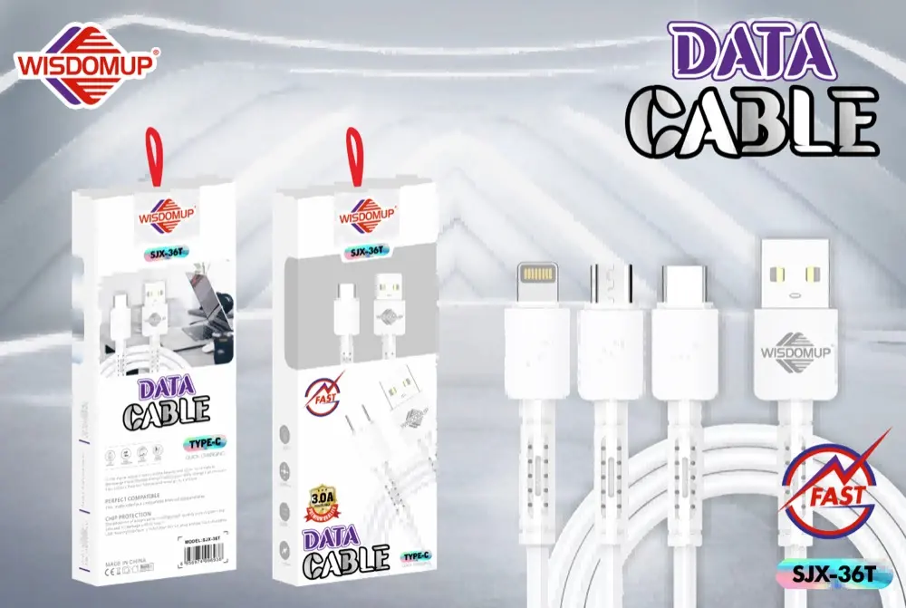 Wisdomup SJX-36 3A Charging Cable
