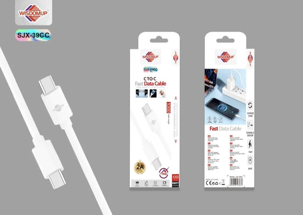 Wisdomup SJX-39 2A Charging Cable