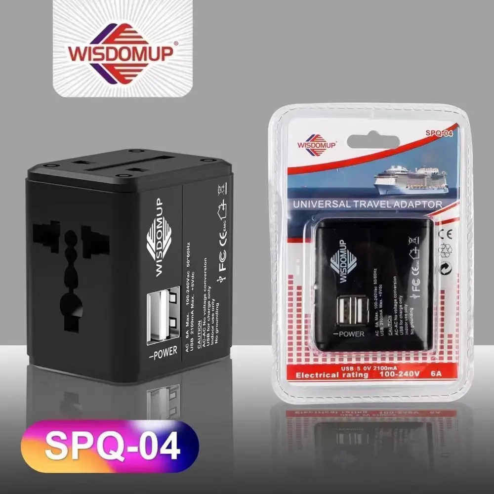 Wisdomup SPQ-04 Universal Travel Adapter