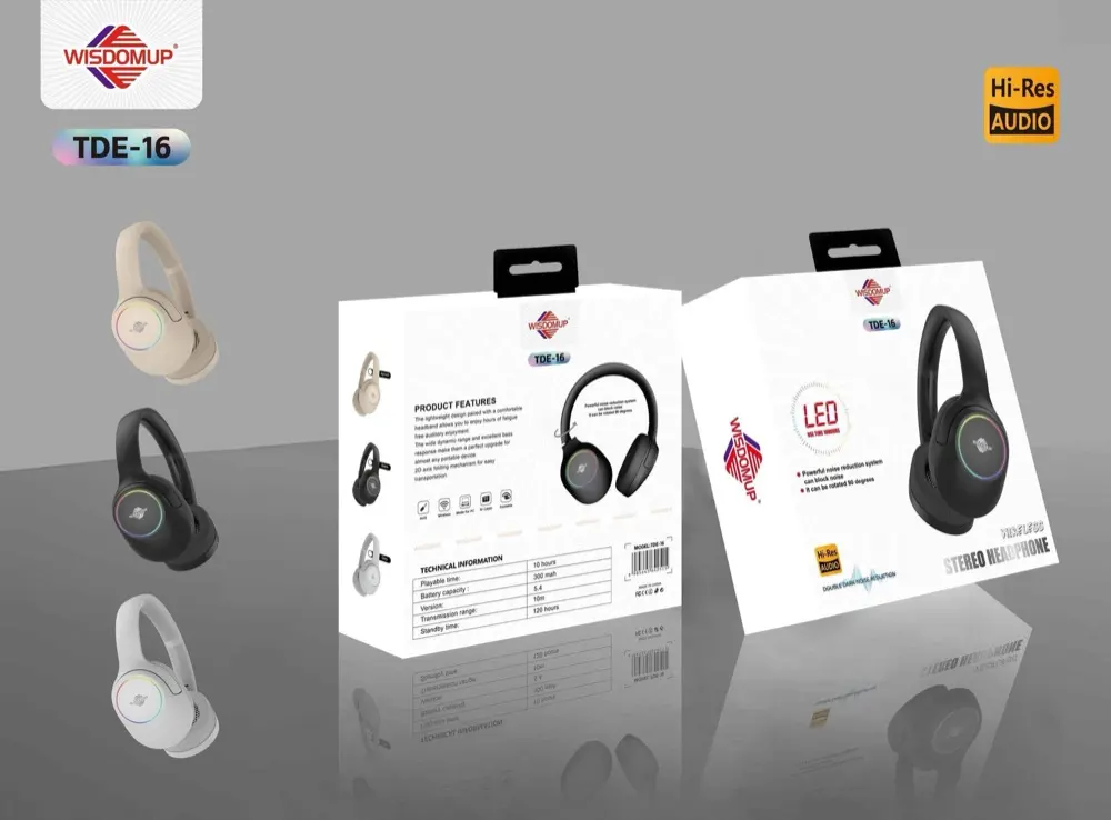 Wisdomup TDE-16 Wireless Headphones