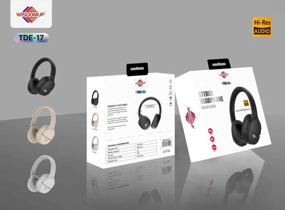 Wisdomup TDE-17 Wireless Headphones