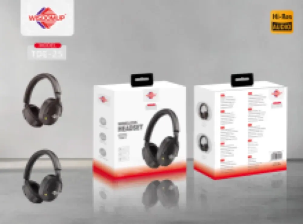 Wisdomup TDE-25 Wireless Headphones with Metal Headband