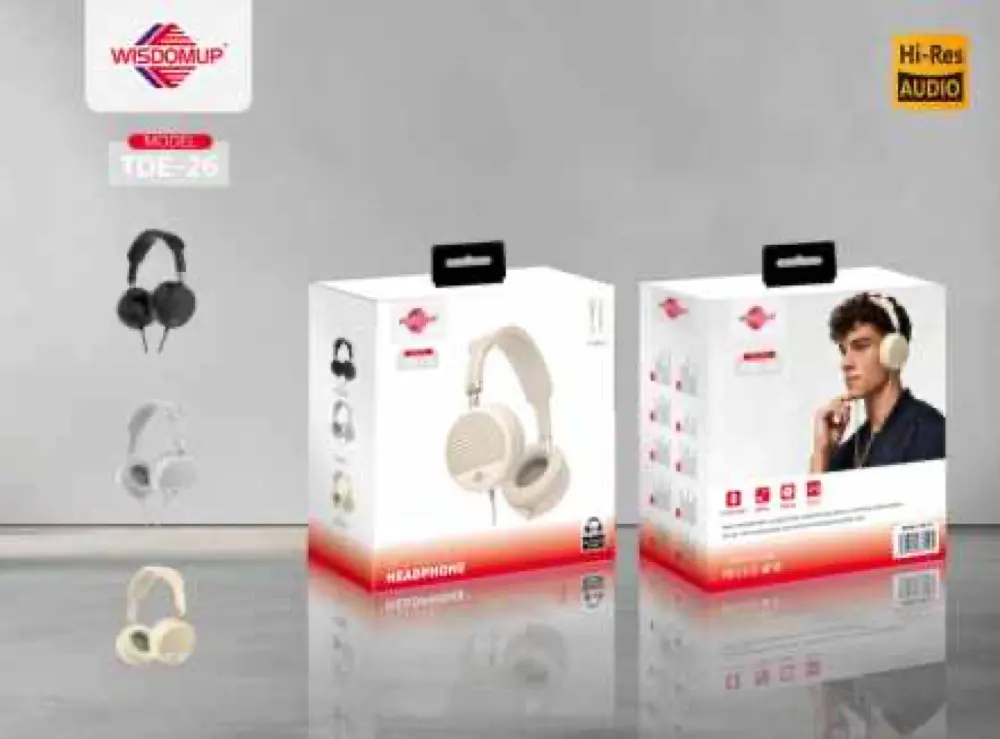 Wisdomup TDE-26 Wired Headphones