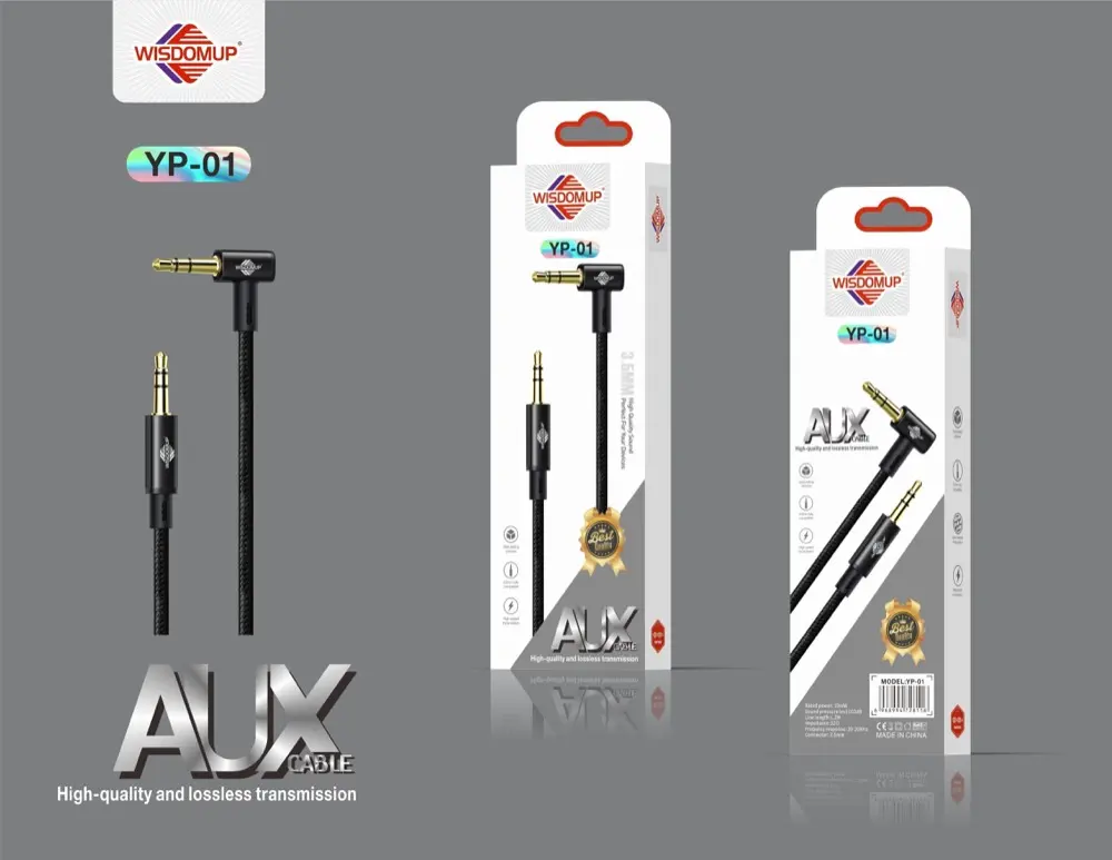 Wisdomup YP-01 3.5mm AUX Cable