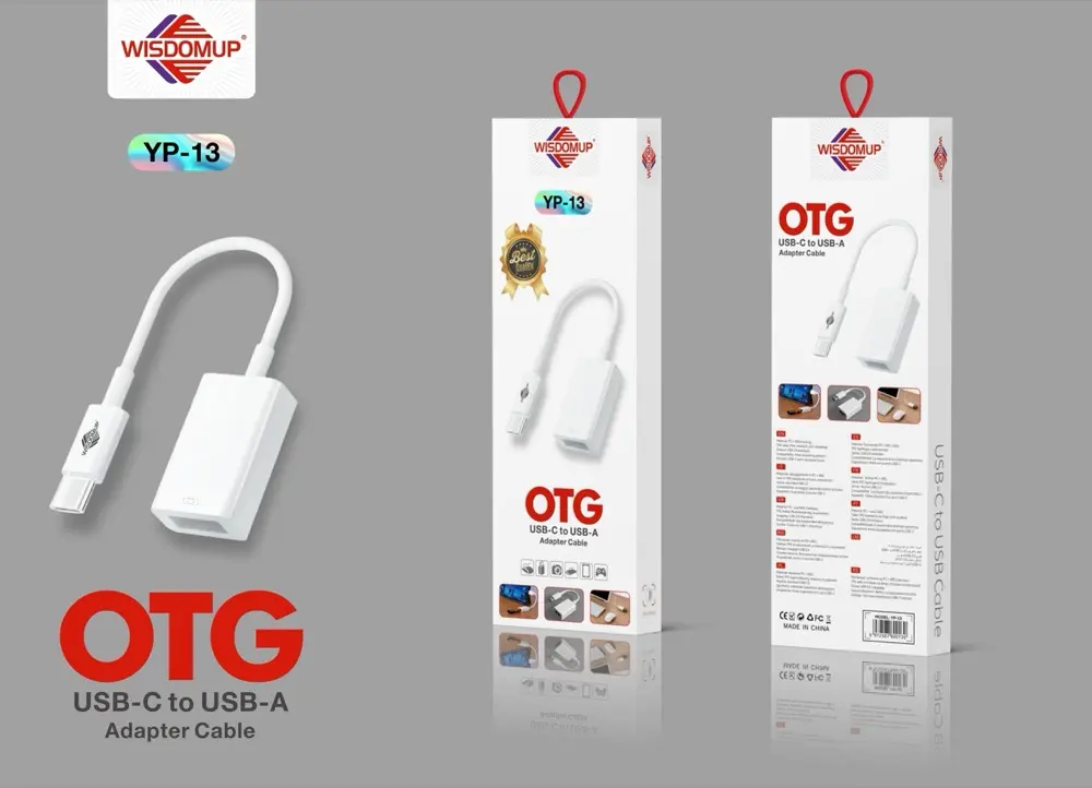 Wisdomup YP-13 USB-C to USB OTG Adapter