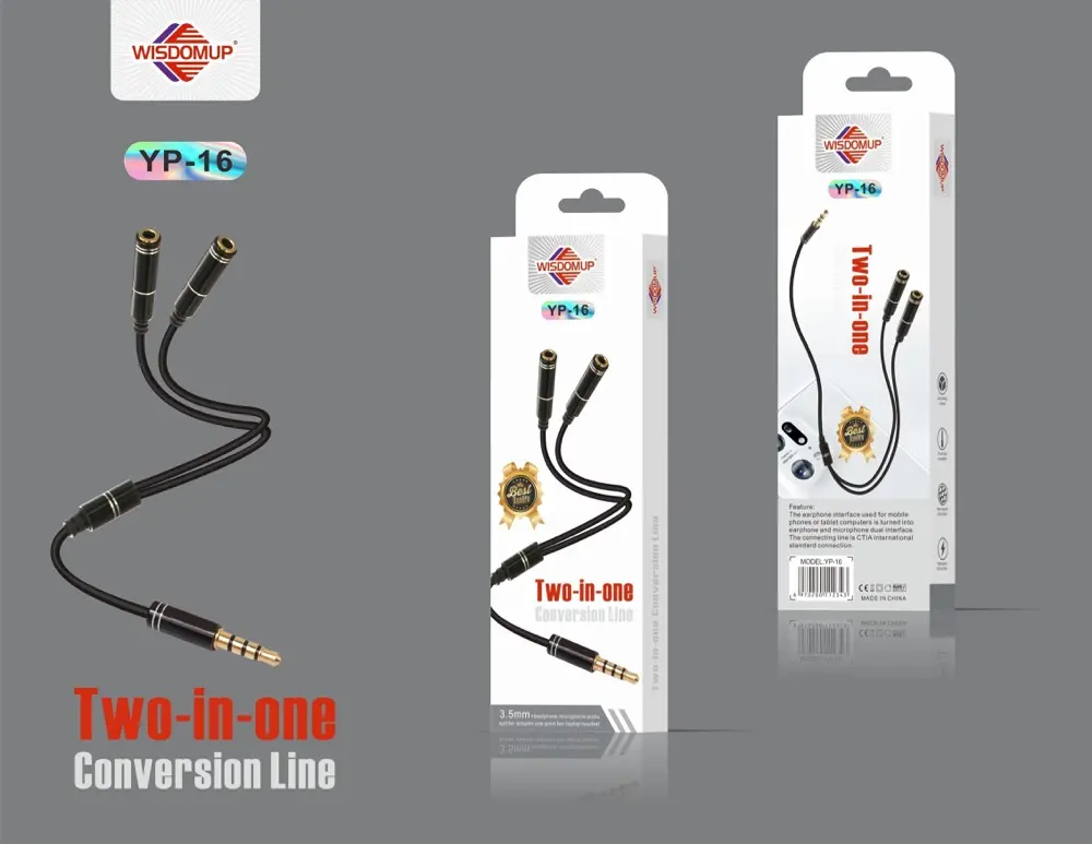 Wisdomup YP-16 3.5mm AUX Cable