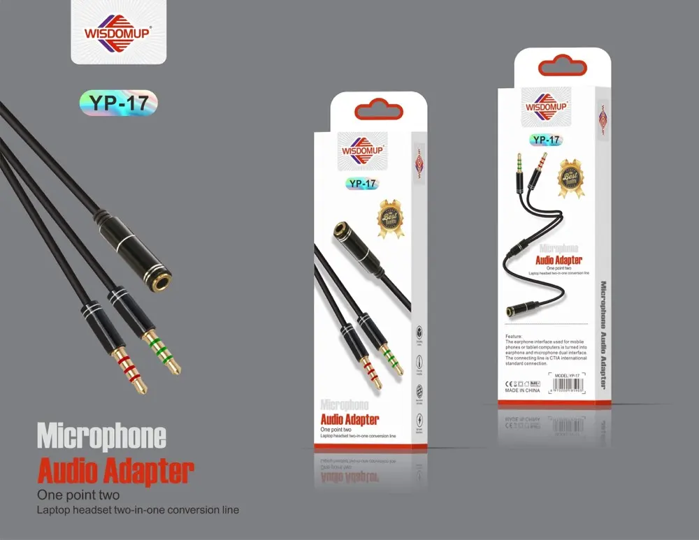 Wisdomup YP-17 3.5mm AUX Cable