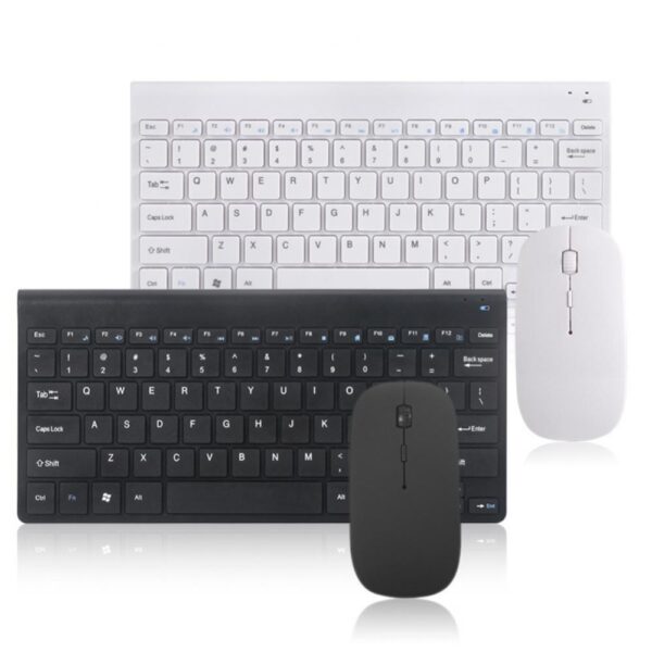 Rechargeable Wireless Keyboard Mouse 2.4G