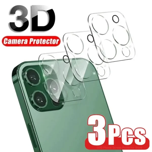 3D HD Back Camera Glass Protectors for iPhone 15 14 13 11 12 Pro Max Mini MAX XS XR